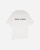 OAMC Peacemaker Regular Tee  Halfway To Nowhere Print White T-Shirts Top PCM3OT01AJE001001 WHITE