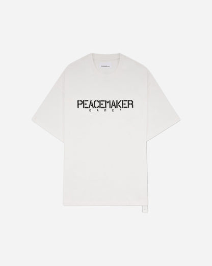 OAMC Peacemaker Regular Tee  Stencil Print White T-Shirts Top PCM3OT01DJE001001 WHITE