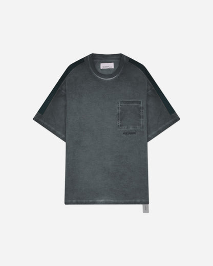 OAMC Peacemaker Velcro Applique S/S Light Gray T-Shirts Top PCM3OT11AJE002090 LIGHT GRAY