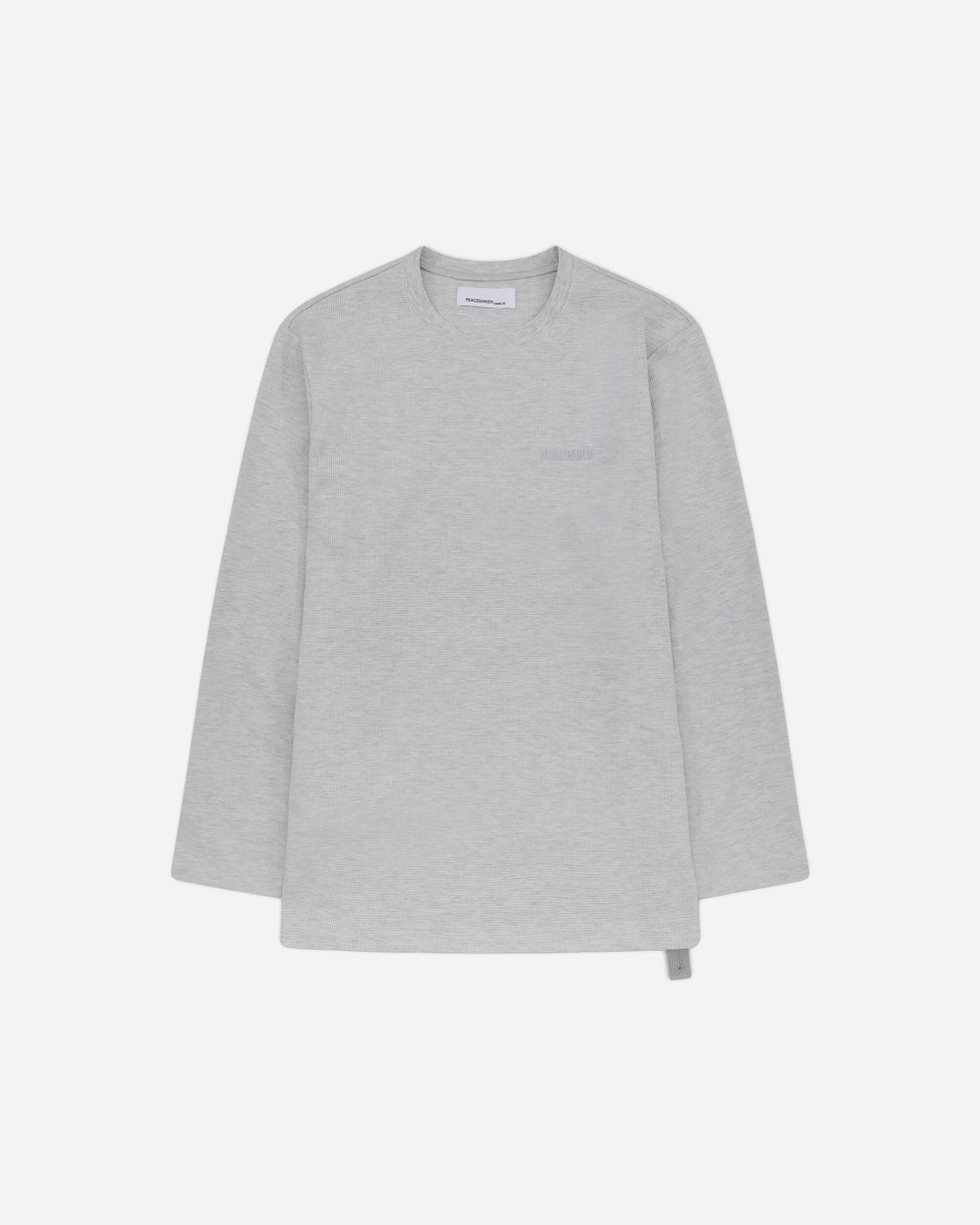 OAMC Peacemaker Waffle Tee Gray T-Shirts Top PCM3OT14AJE008095 GRAY