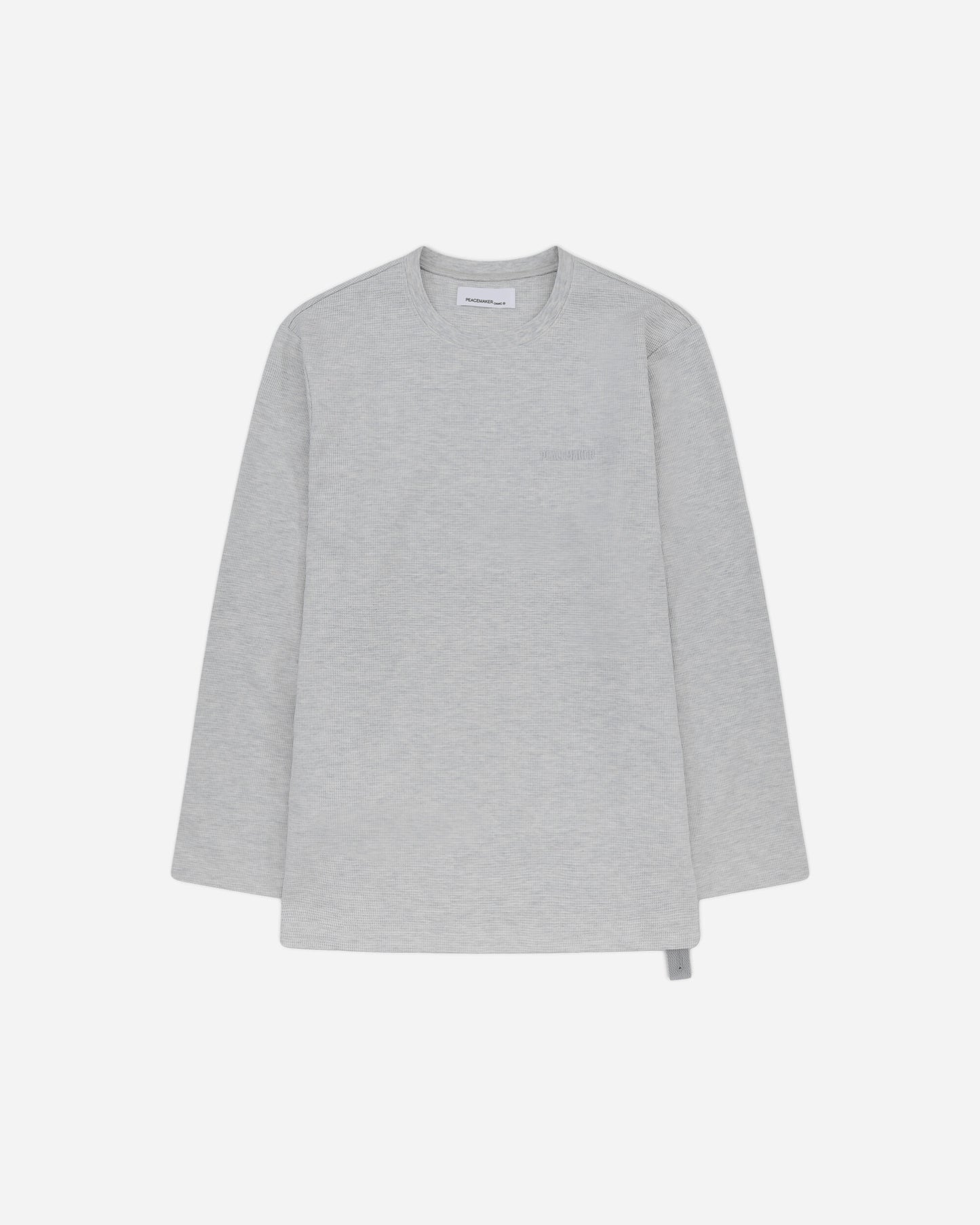 OAMC Peacemaker Waffle Tee Gray T-Shirts Top PCM3OT14AJE008095 GRAY