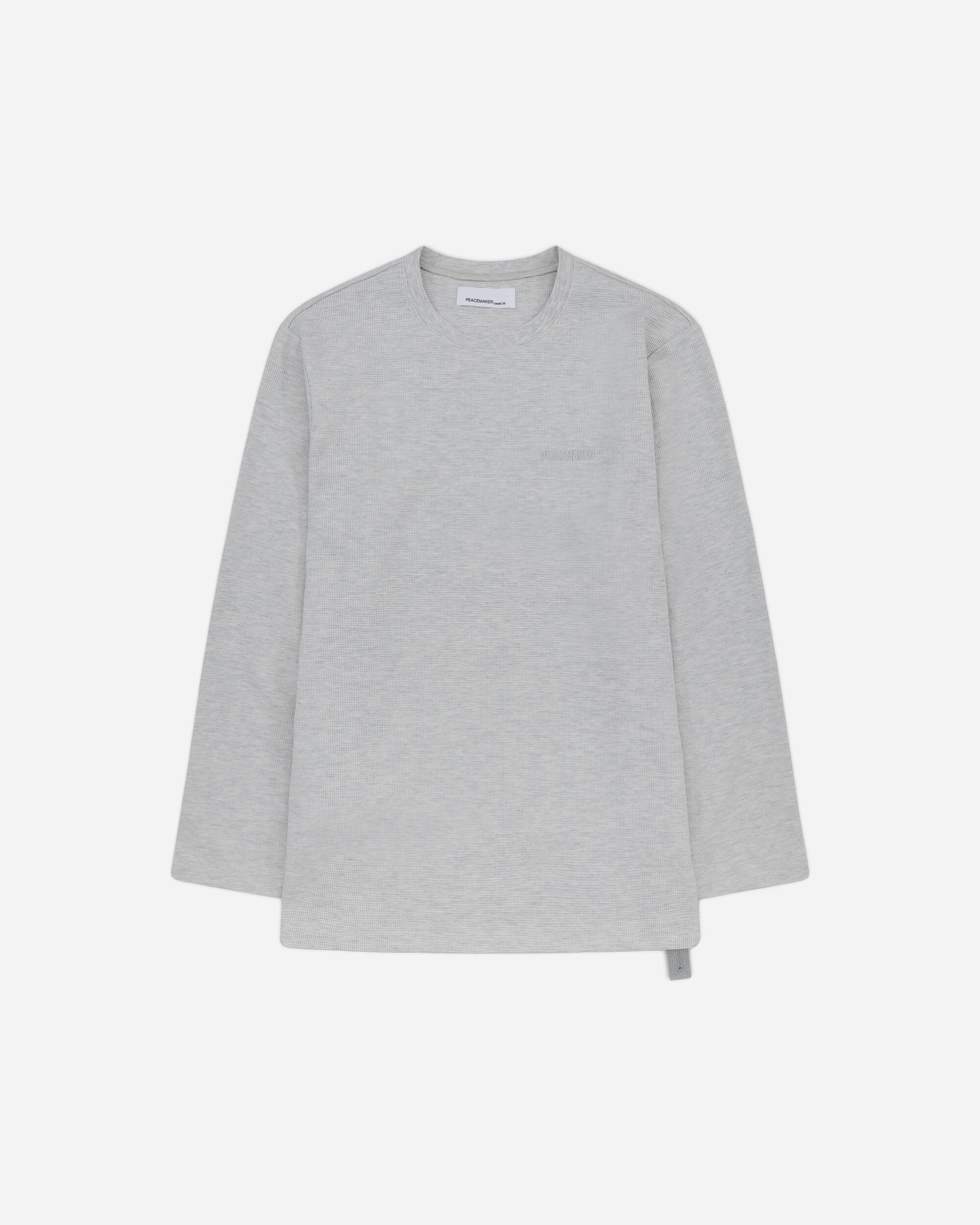 OAMC Peacemaker Waffle Tee Gray T-Shirts Top PCM3OT14AJE008095 GRAY