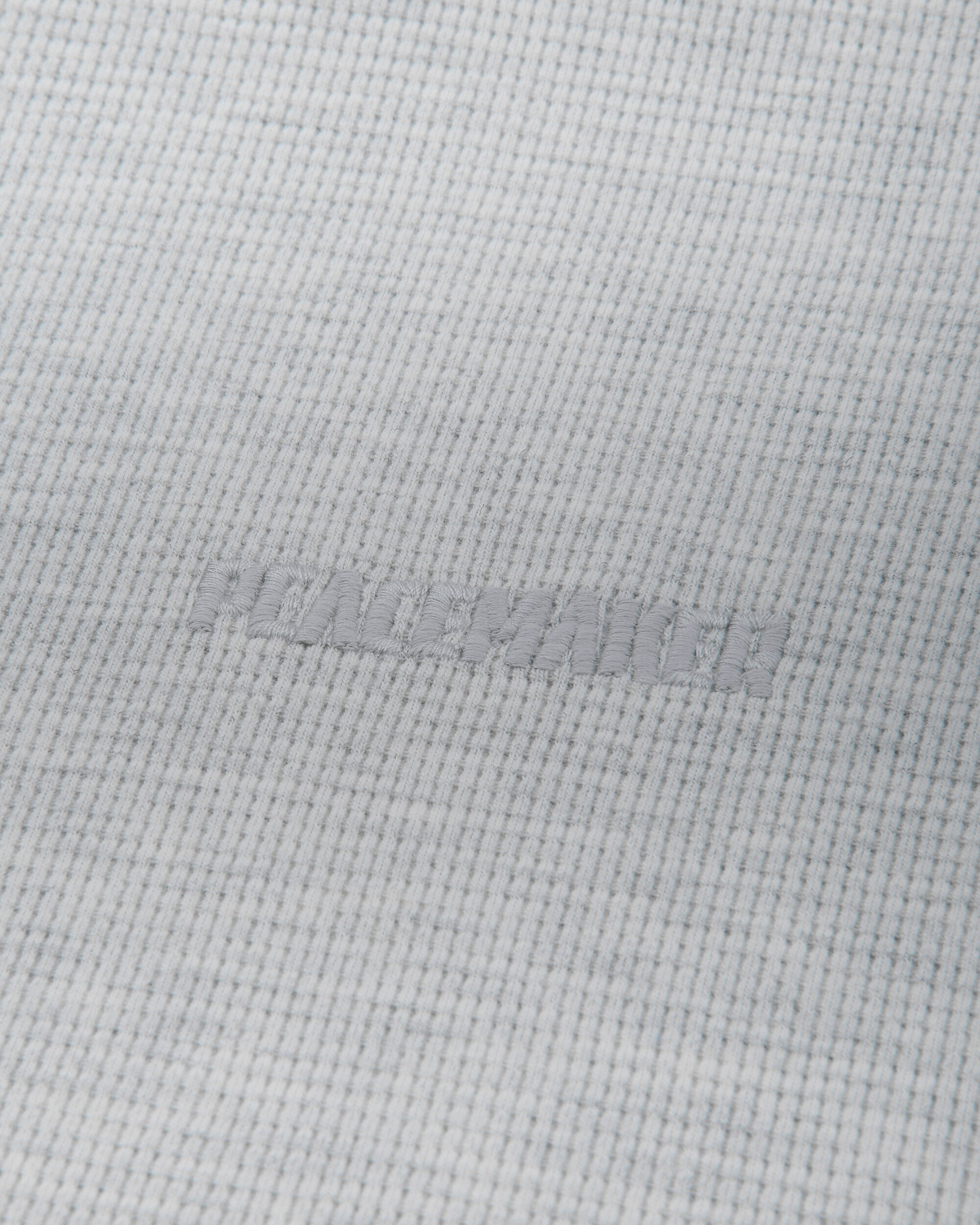 OAMC Peacemaker Waffle Tee Gray T-Shirts Top PCM3OT14AJE008095 GRAY