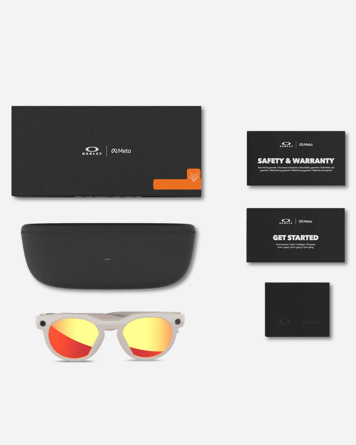 Oakley Oakley X Meta Hstn Warm Grey Eyewear Sunglasses 0OW8002 80020451