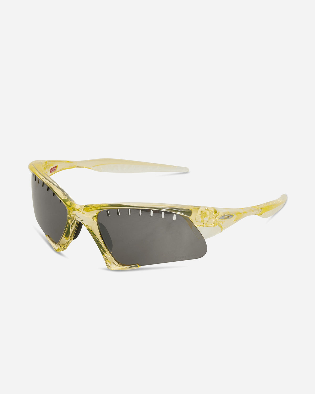 Oakley Suture Jacket Satisfy Trans Yellow W Prizm Black Vented Yellow Eyewear Sunglasses OO9532-1564 YELLOW