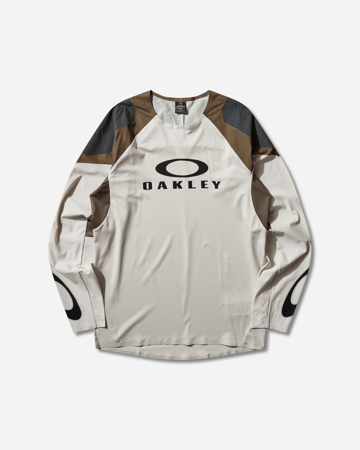 Oakley Seeker Edge Ls Jersey Mist/Army Green Knitwears Sweaters FOA406792 25I