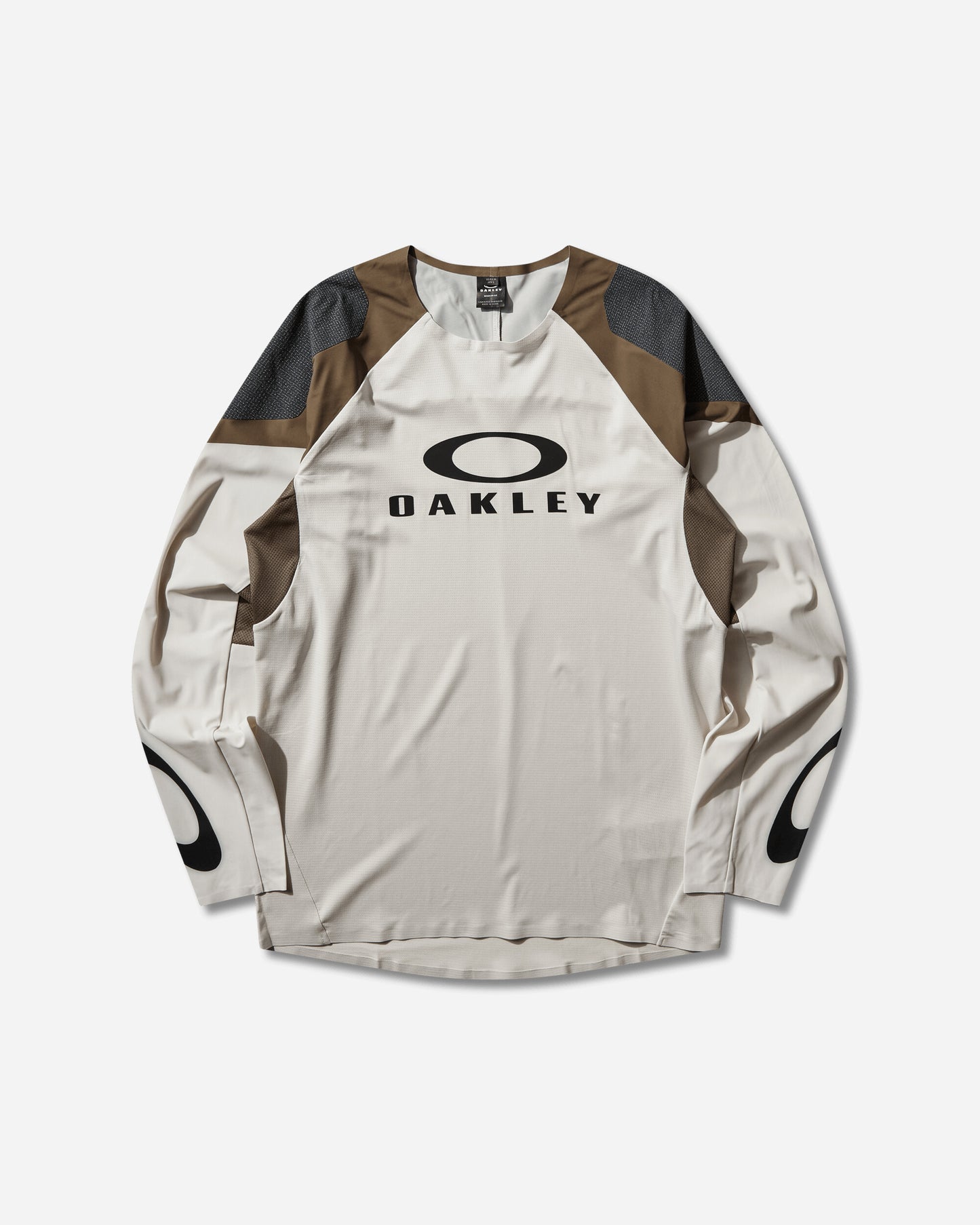 Oakley Seeker Edge Ls Jersey Mist/Army Green Knitwears Sweaters FOA406792 25I