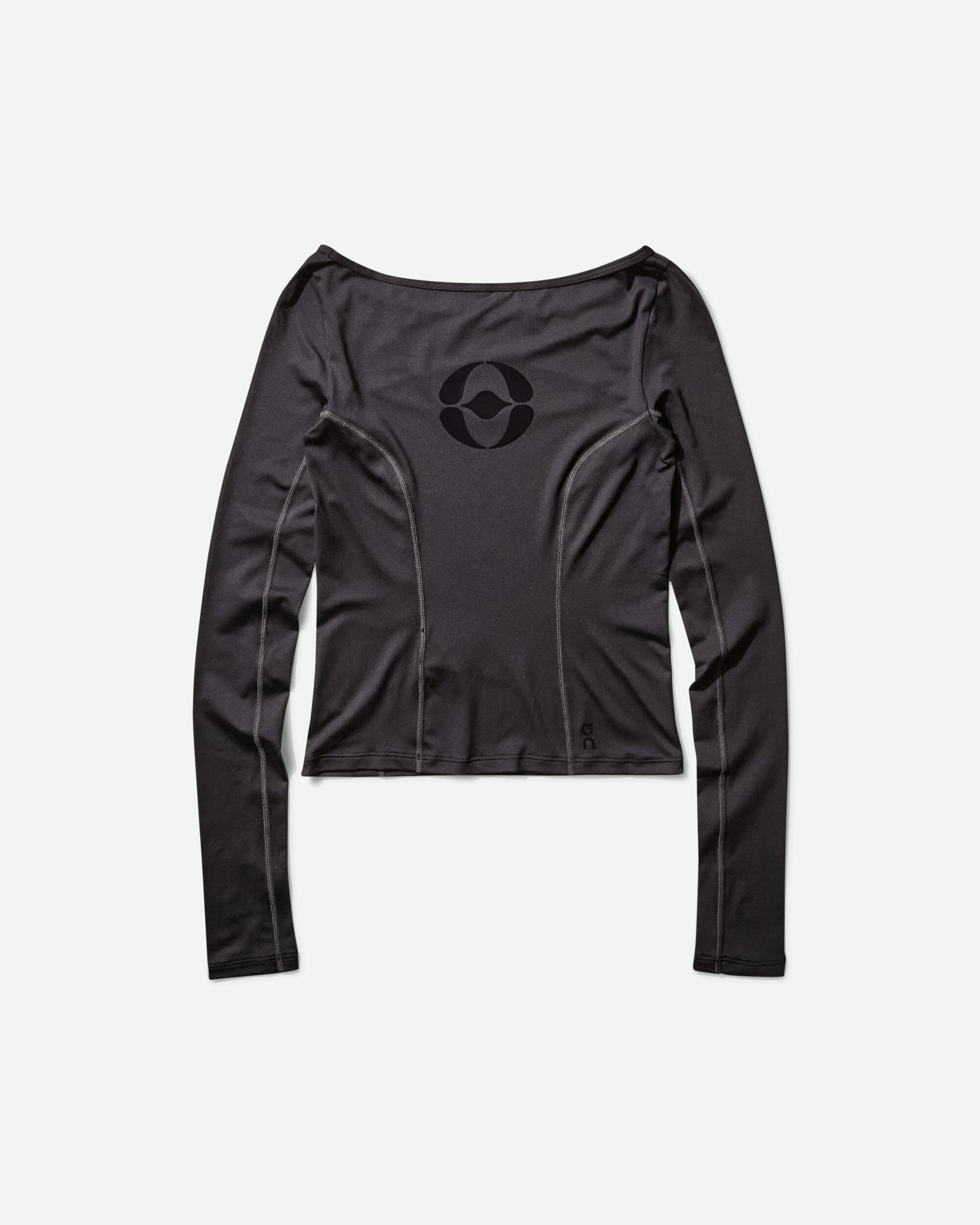 On Wmns Studio Long Sleeve Fka Black T-Shirts Longsleeve 1WF11620553 BLACK