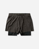 On Zero 2-In-1 Shorts Paf Molasses/Black Shorts Short 1MG11054785 010