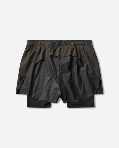 On Zero 2-In-1 Shorts Paf Molasses/Black Shorts Short 1MG11054785 010