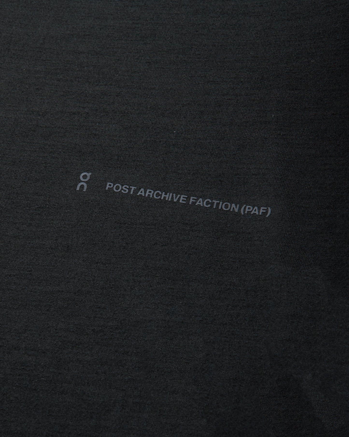 On Running-T Paf Black T-Shirts Shortsleeve 1UG10080553 002