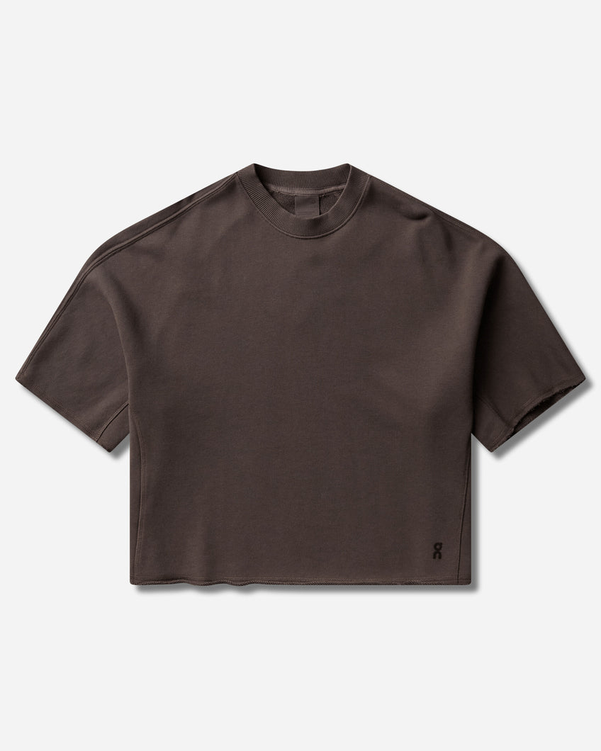 On Wmns Club Collective T Fka Espresso T-Shirts Shortsleeve 1WG31524959 201