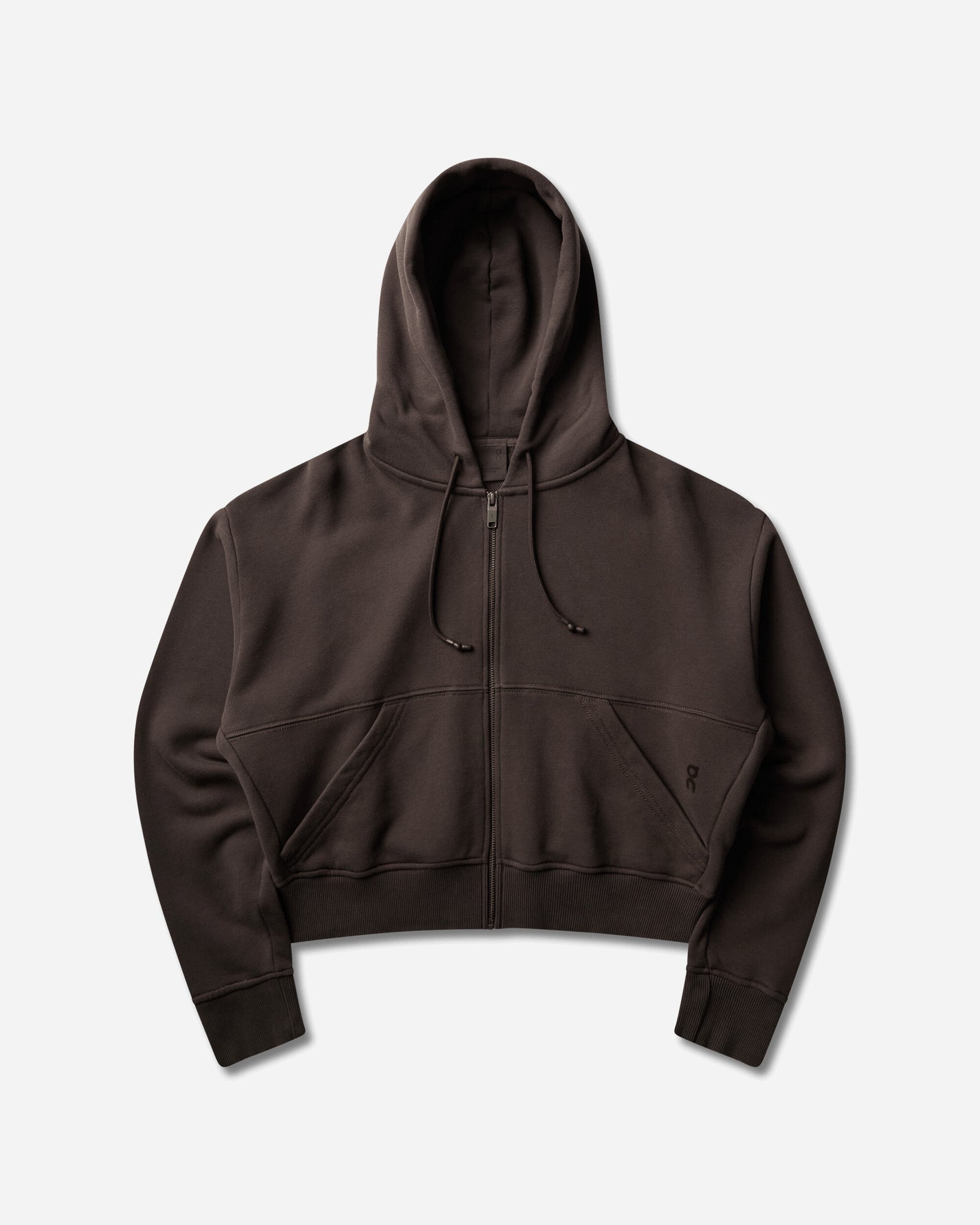 On Wmns Club Collective Full Zip Hoodie Fka Espresso Sweatshirts Zip-Ups 1WG31514959 201