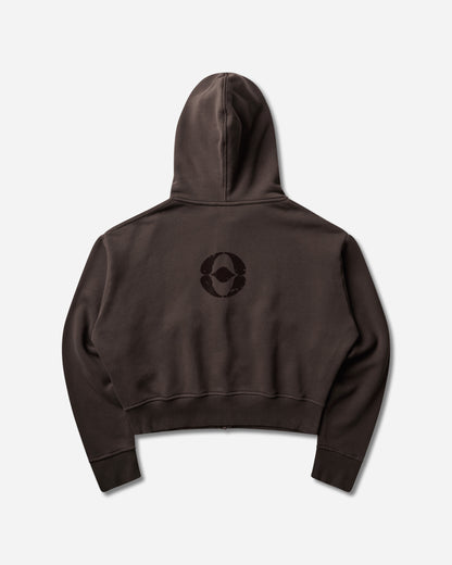 On Wmns Club Collective Full Zip Hoodie Fka Espresso Sweatshirts Zip-Ups 1WG31514959 201