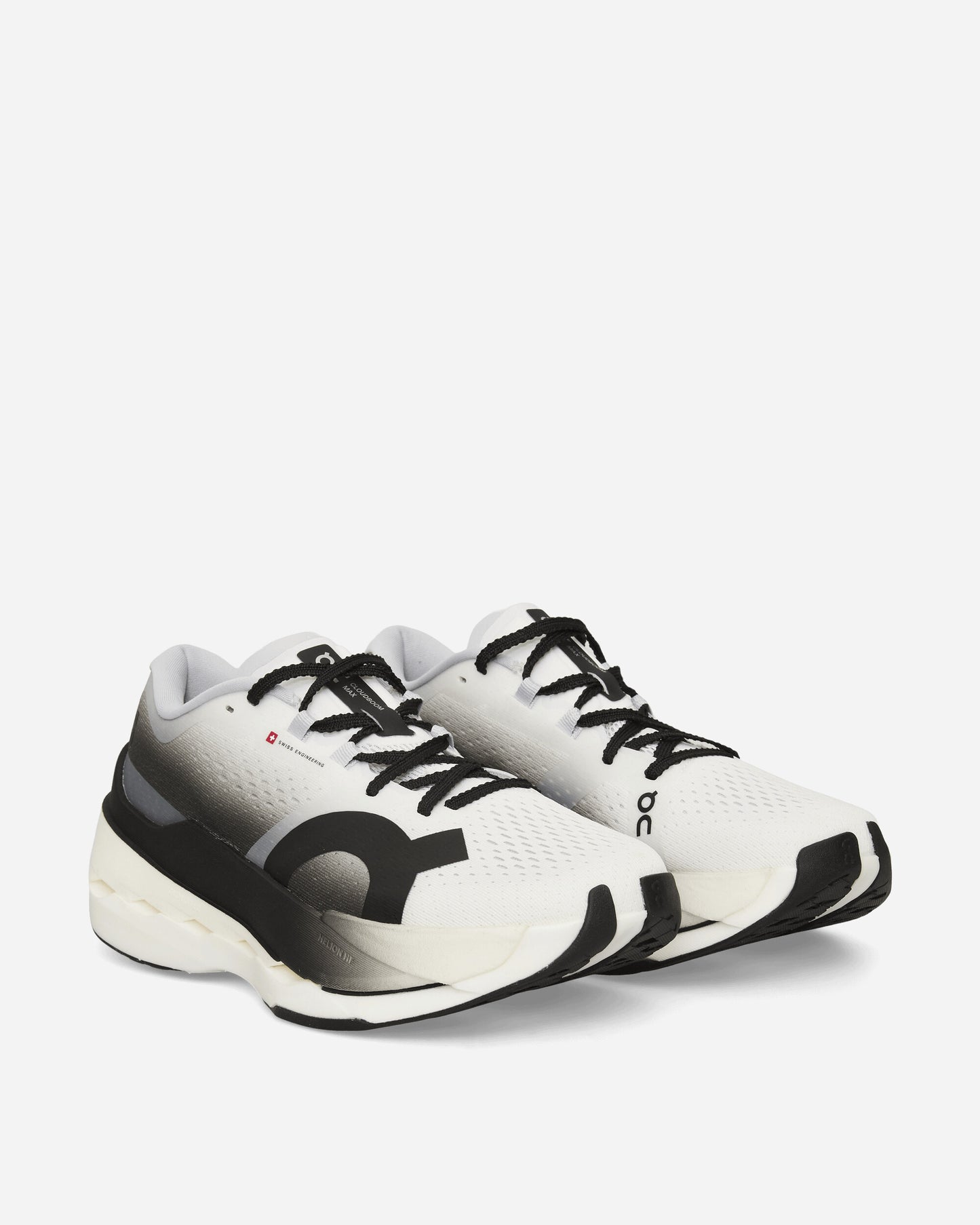 On Cloudboom Max White/Black Sneakers Low 3MF30310462 101