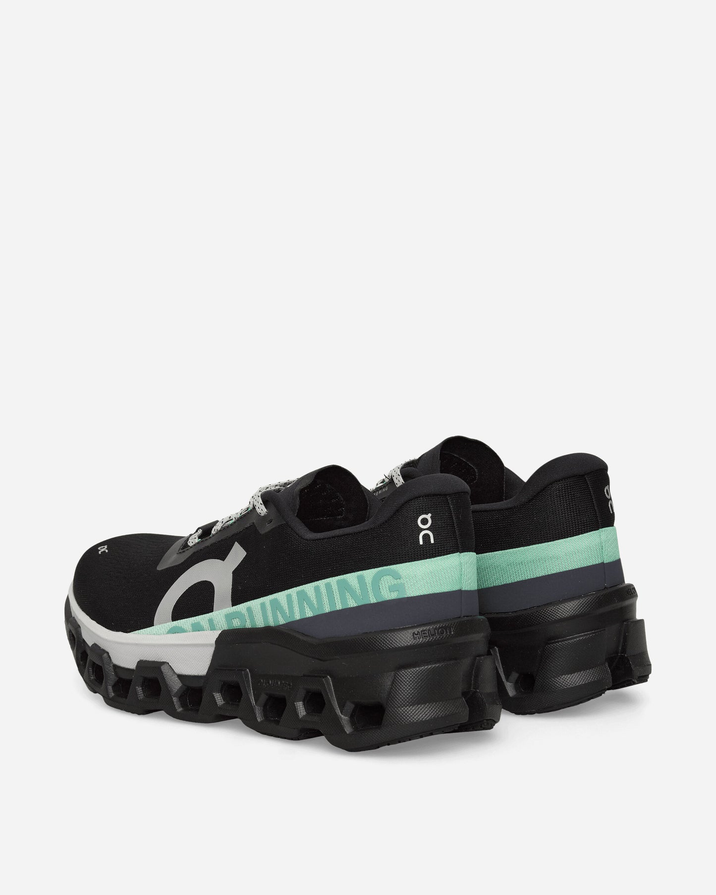On Cloudmonster 2 Black/Glacier Sneakers Low 3ME10120777 002