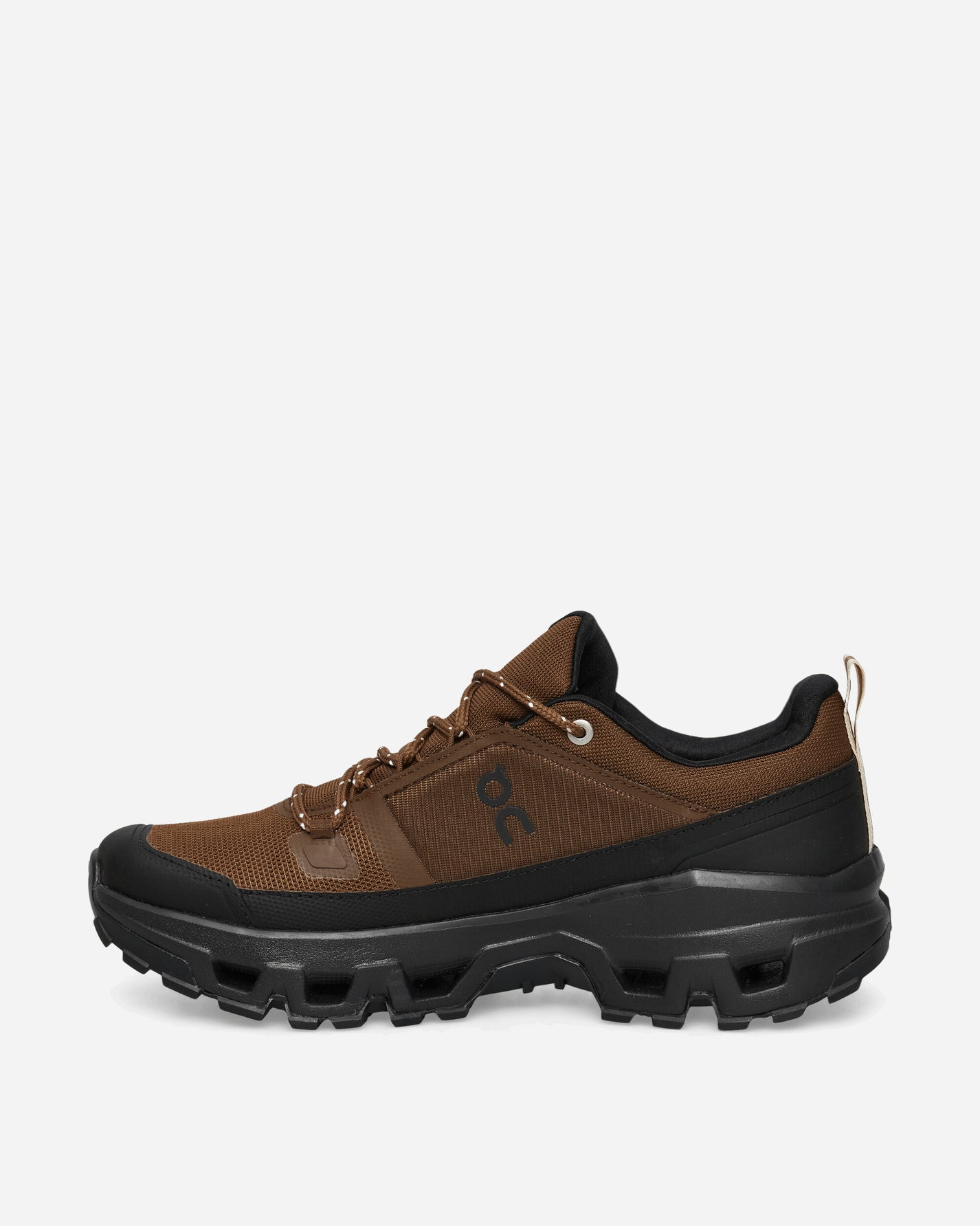 On Cloudrock Low Waterproof Earth/Black Sneakers Low 3MF10254228 201