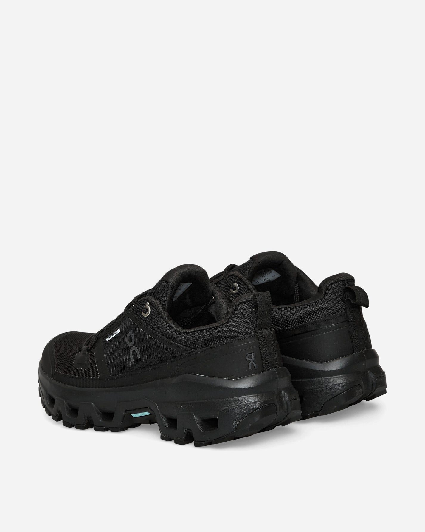 On Cloudrock Low Wp Black/Black Sneakers Low 3MF10251043 002