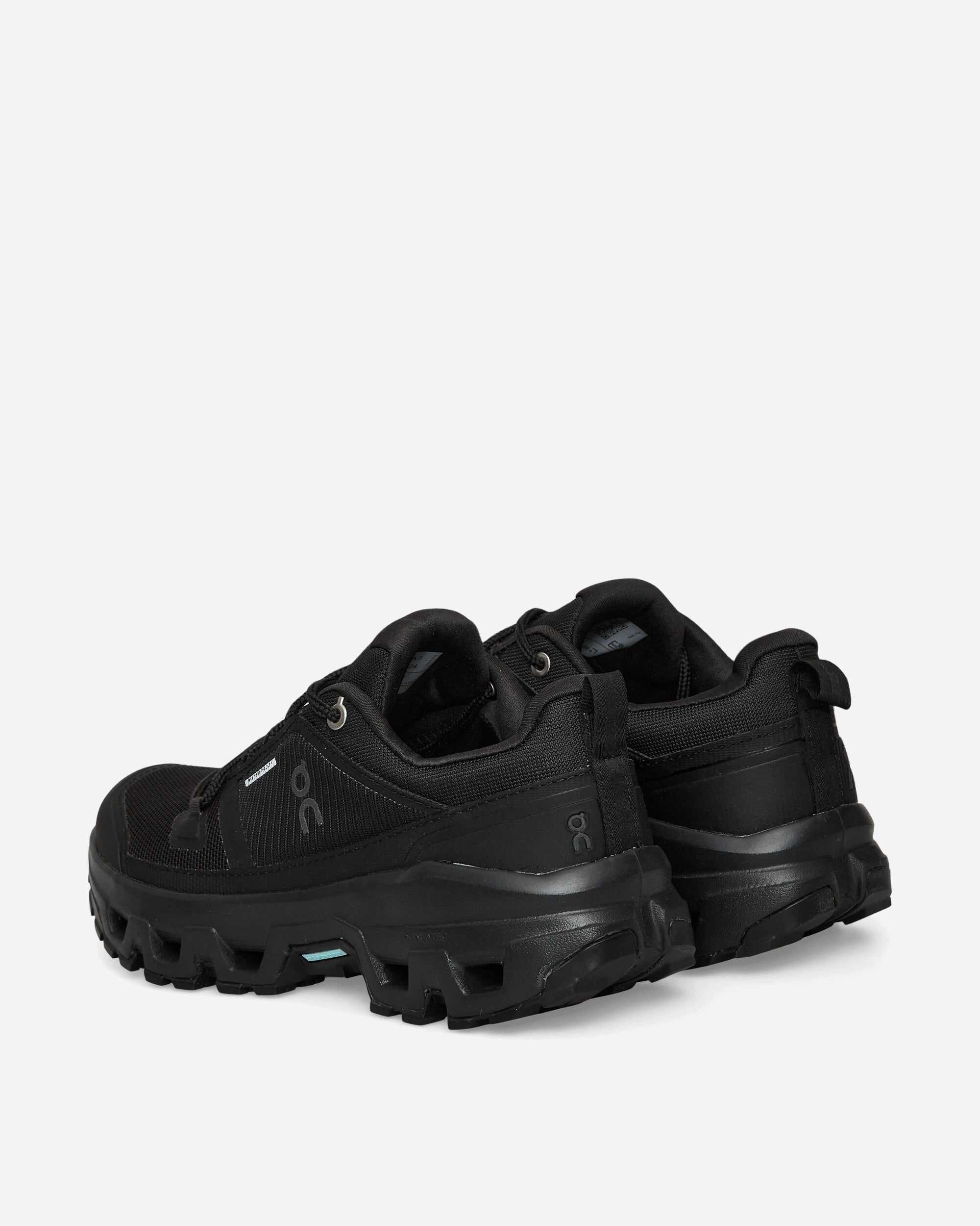 On Cloudrock Low Wp Black/Black Sneakers Low 3MF10251043 002