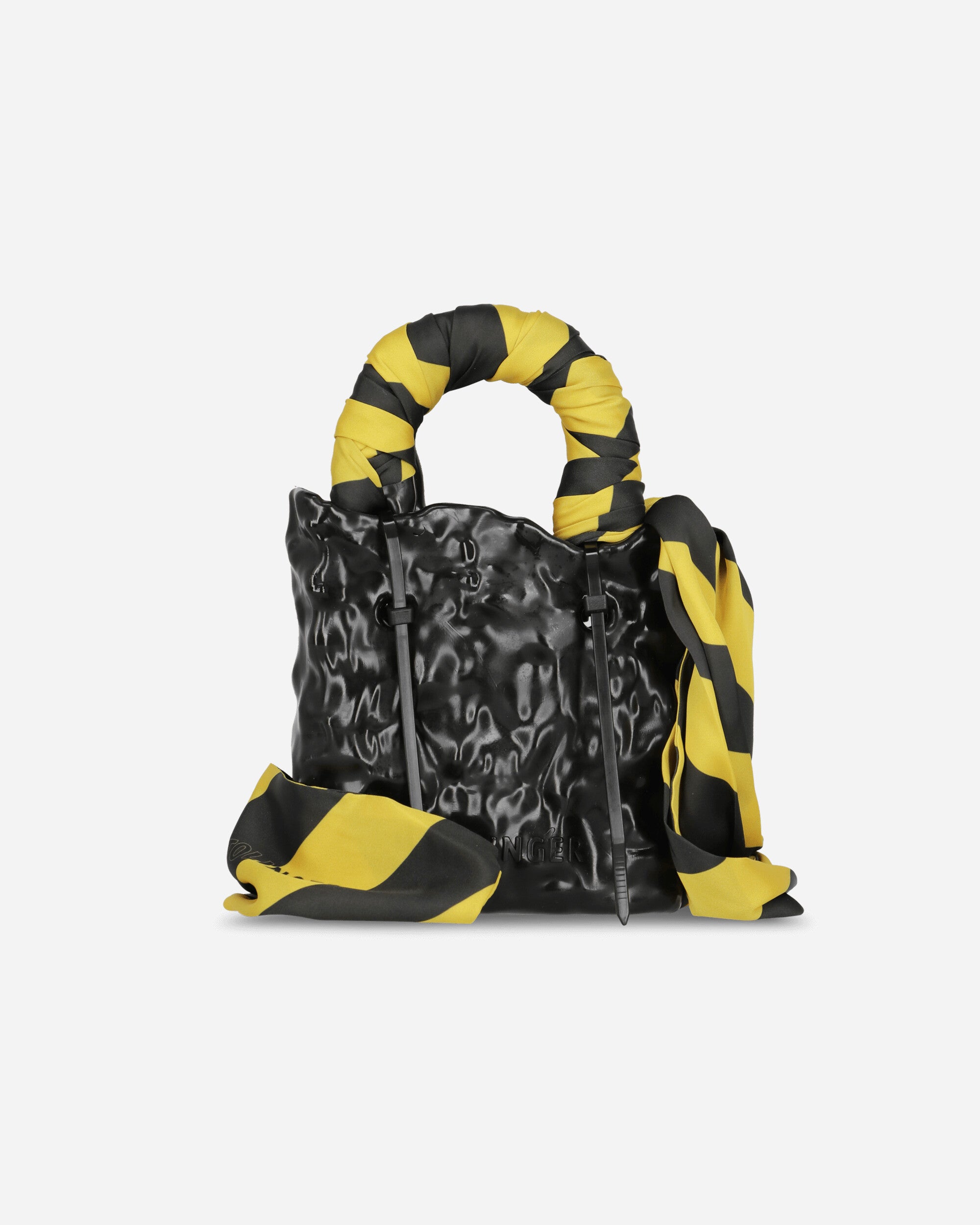 Ottolinger Wmns Under Construction Signature Ceramic Bag Under Construction  Bags and Backpacks Pouches 12690122601 BLKYLW 