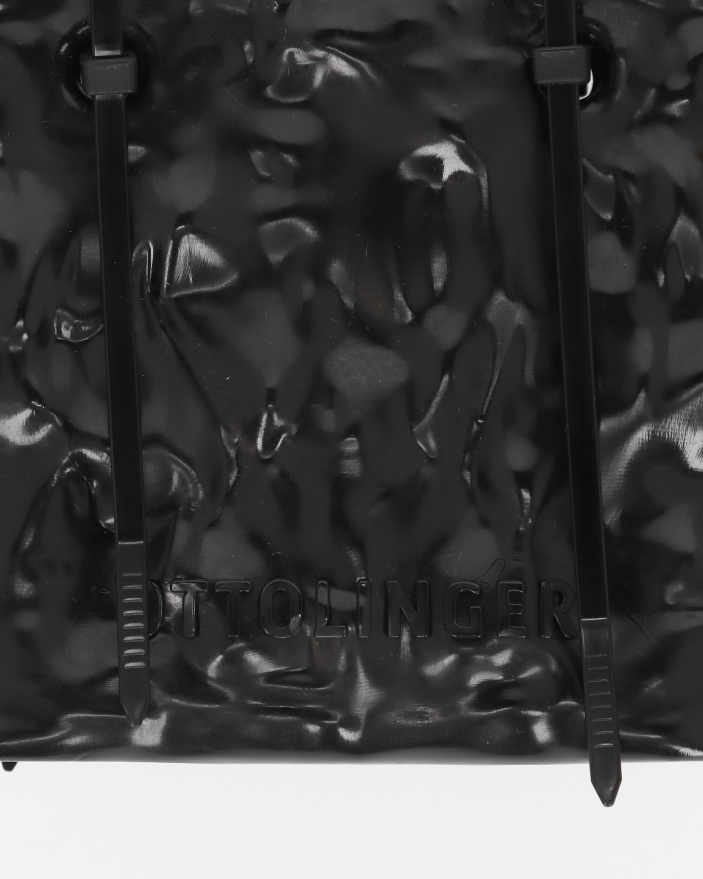 Ottolinger Wmns Under Construction Signature Ceramic Bag Under Construction  Bags and Backpacks Pouches 12690122601 BLKYLW 