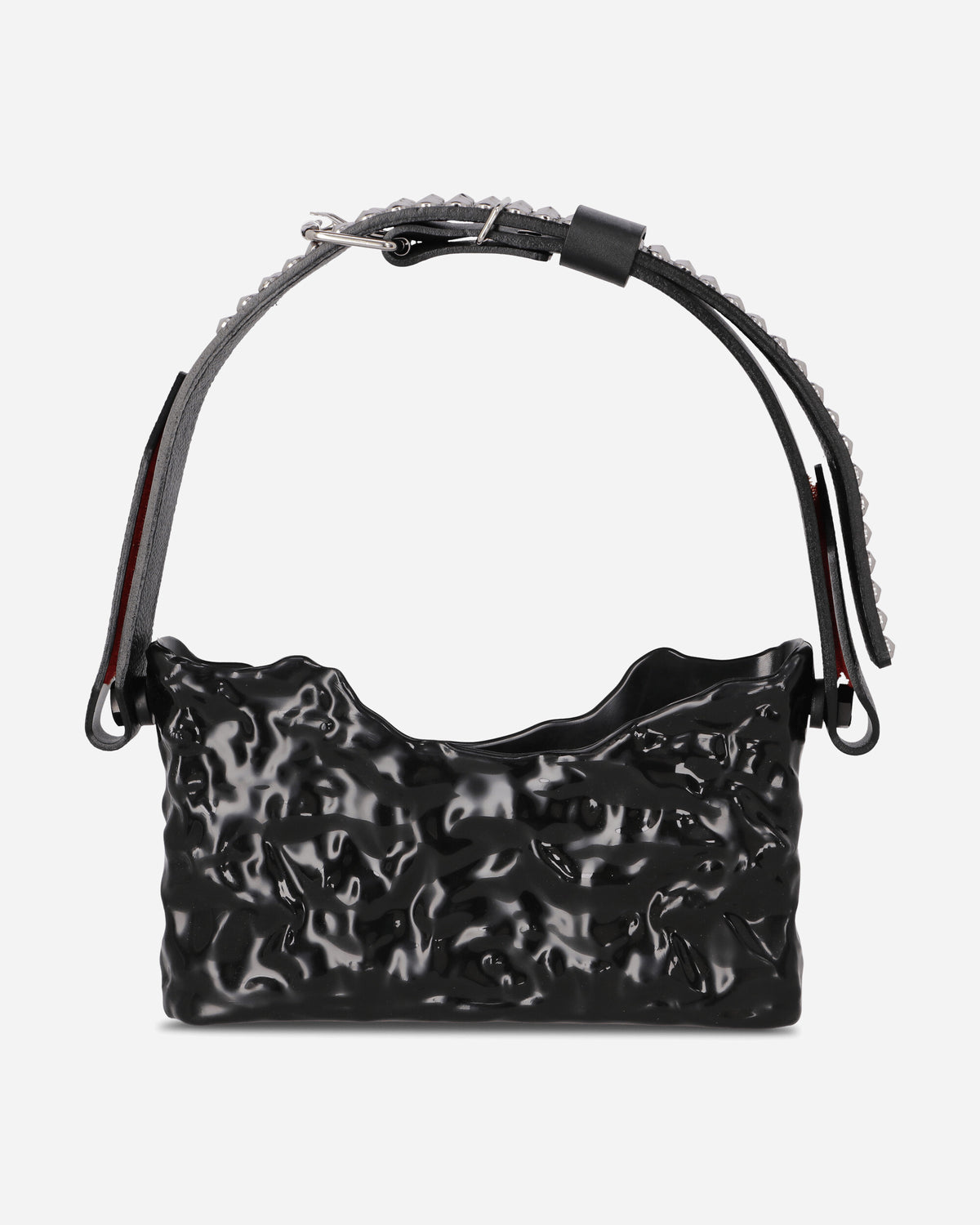 Ottolinger Wmns Studded Baguette Bag Black Bags and Backpacks Shoulder Bags 126-903426-01 BLK