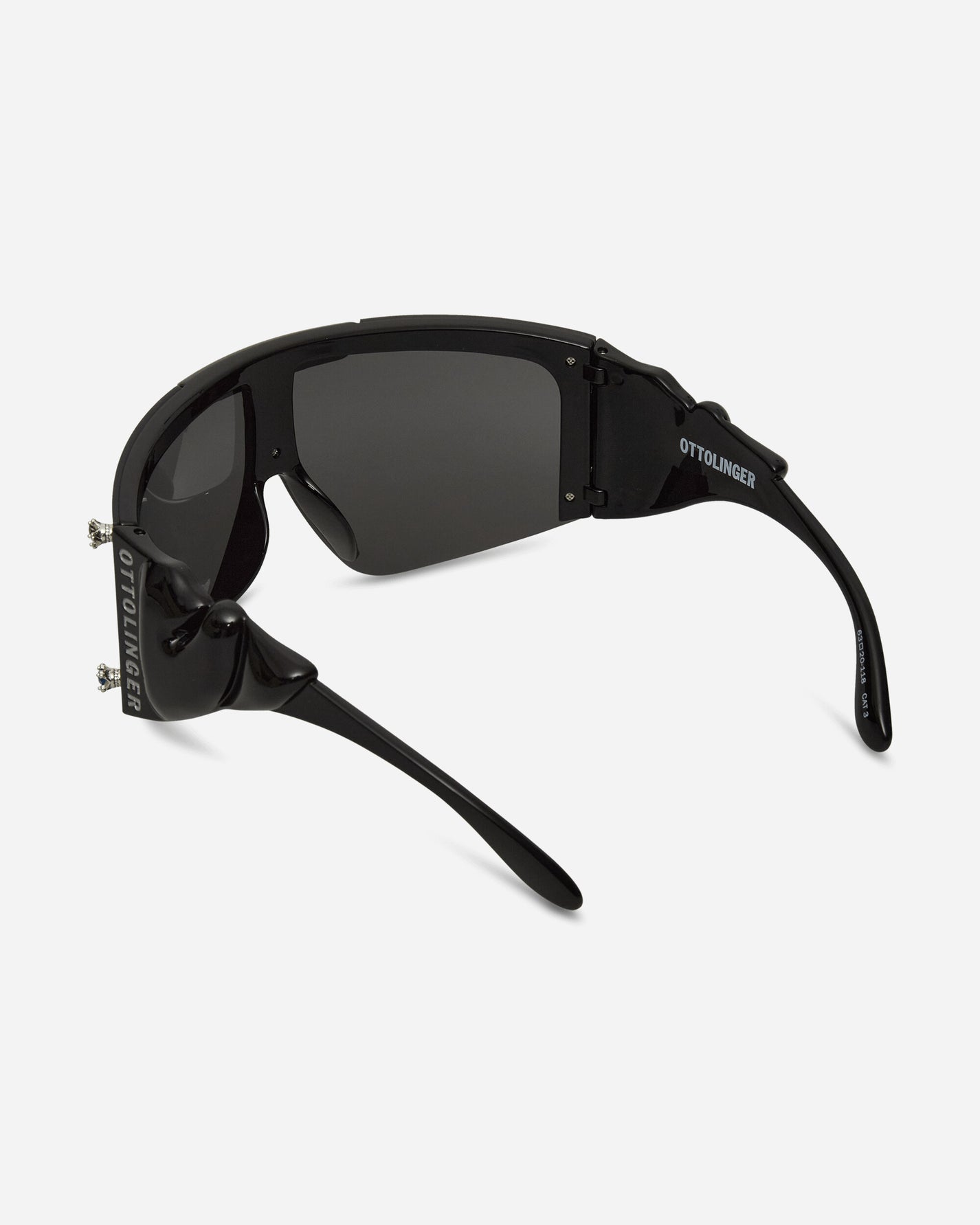 Ottolinger Wmns Gem-Stud Knotted Sunglasses Black Eyewear Sunglasses 127-900327-01 BLK