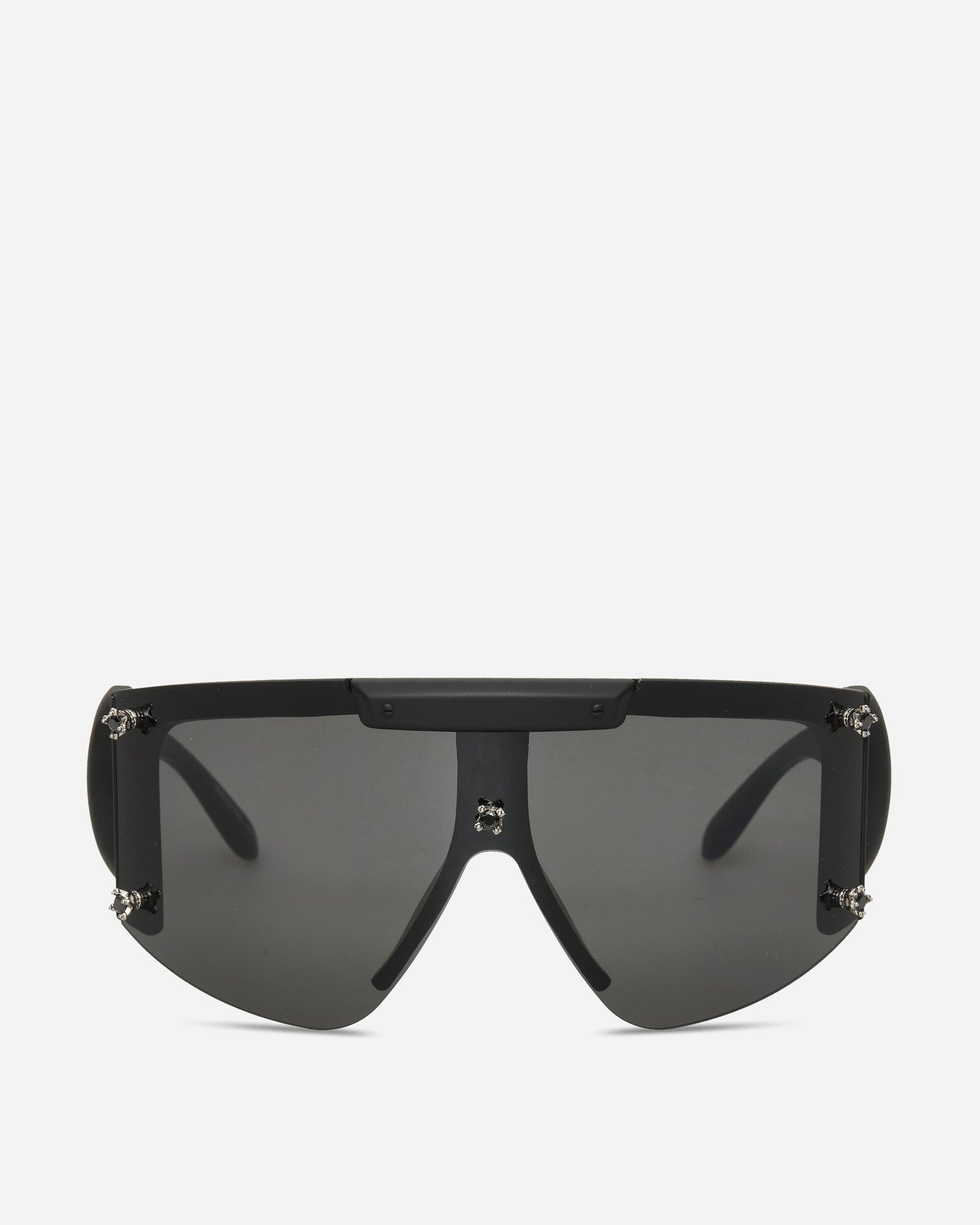 Ottolinger Wmns Gem-Stud Knotted Sunglasses Black Matte Eyewear Sunglasses 127-900327-05 BLK
