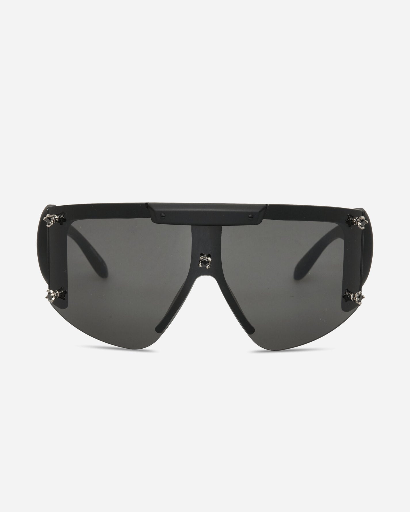 Ottolinger Wmns Gem-Stud Knotted Sunglasses Black Matte Eyewear Sunglasses 127-900327-05 BLK