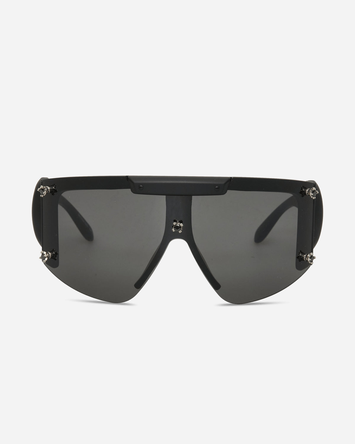 Ottolinger Wmns Gem-Stud Knotted Sunglasses Black Matte Eyewear Sunglasses 127-900327-05 BLK