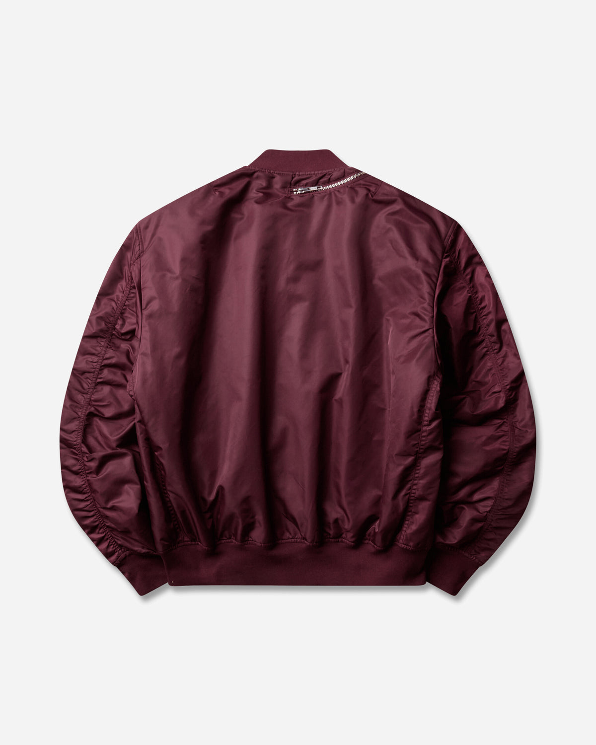 Ottolinger Wmns Forever Zip Bomber Burgundy Coats and Jackets Bomber Jackets 109-704309-01 RED