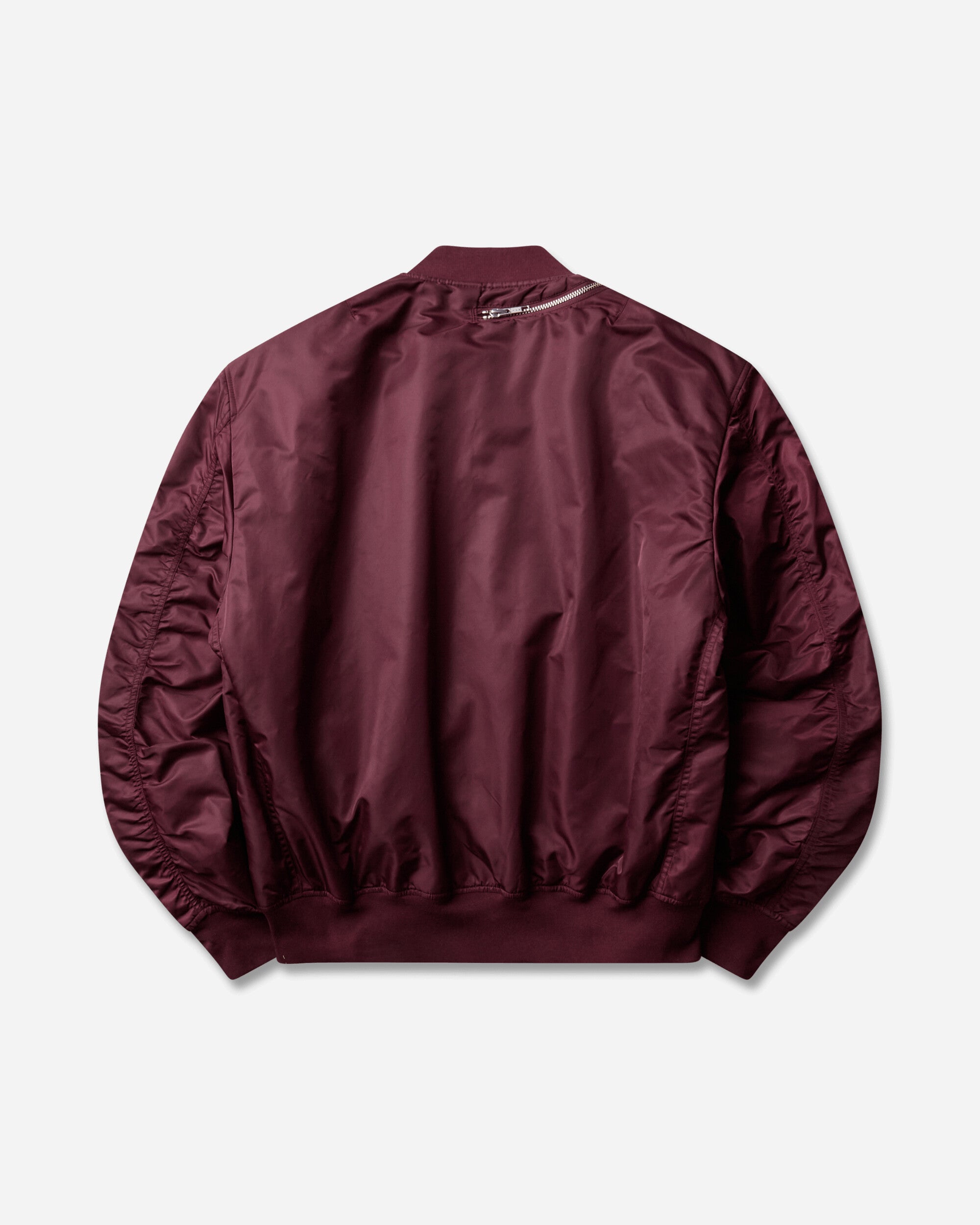 Ottolinger Wmns Forever Zip Bomber Burgundy Coats and Jackets Bomber Jackets 109-704309-01 RED