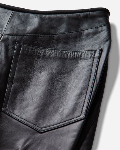Ottolinger Wmns Leather Drape Pants Black Pants Casual 130-205030-01 BLK