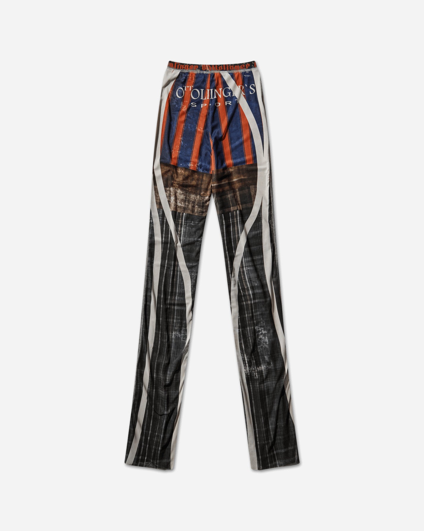 Ottolinger Wmns Mesh Pants Racing Plaid Pants Casual 101-200501-07 PRI