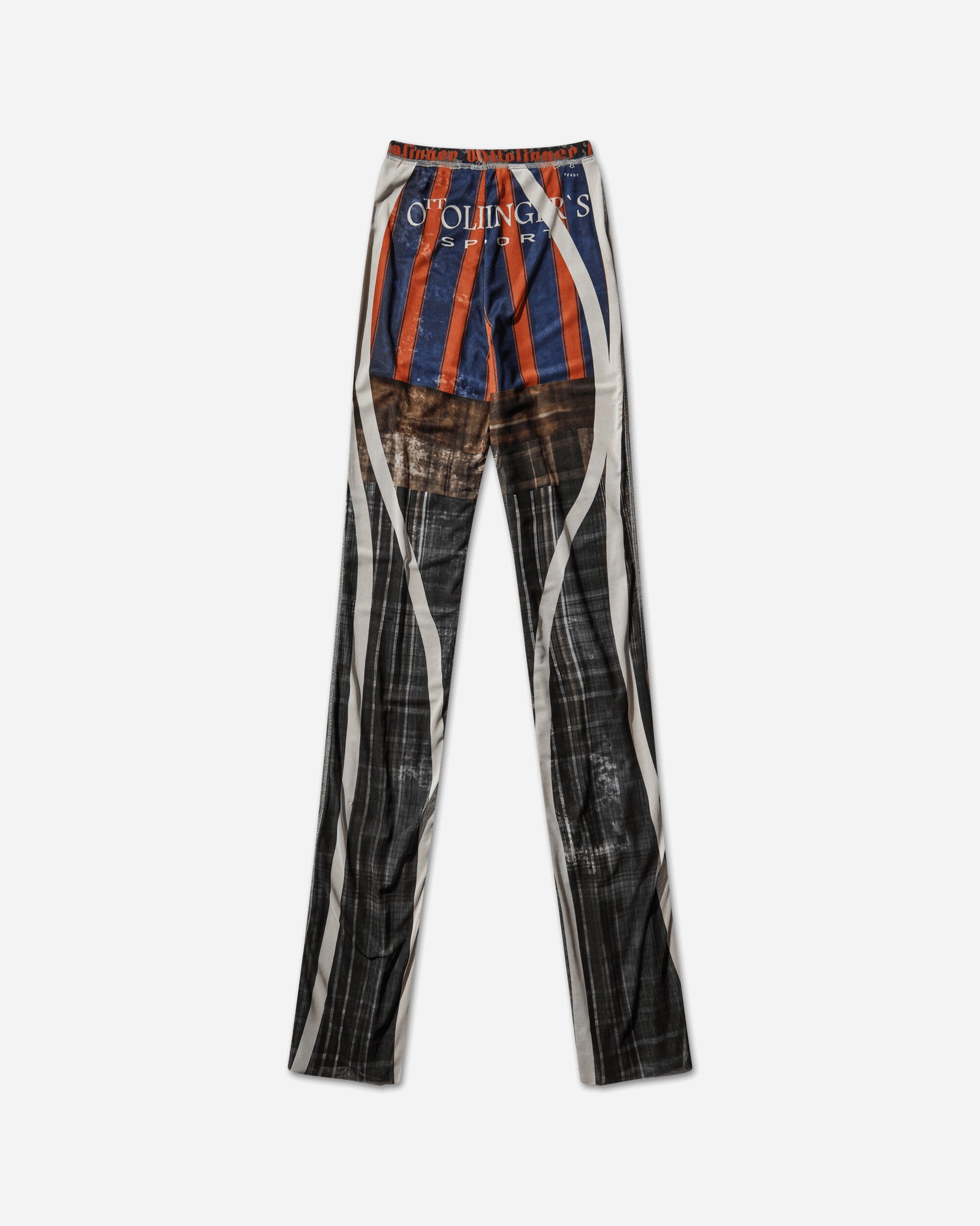 Ottolinger Wmns Mesh Pants Racing Plaid Pants Casual 101-200501-07 PRI