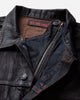 Ottolinger Wmns Glazed Flex Denim Jacket Brown Overdye Coats and Jackets Denim Jackets 117-704417-01 BRW