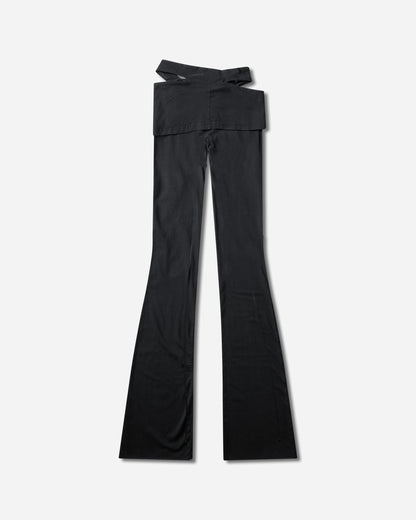 Ottolinger Wmns Drop Fold Otto Leggings Washed Black Pants Flare 115-205215-01 BLK