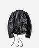 Ottolinger Wmns Twisted Biker Jacket Black Coats and Jackets Leather Jackets 130-704230-01 BLK
