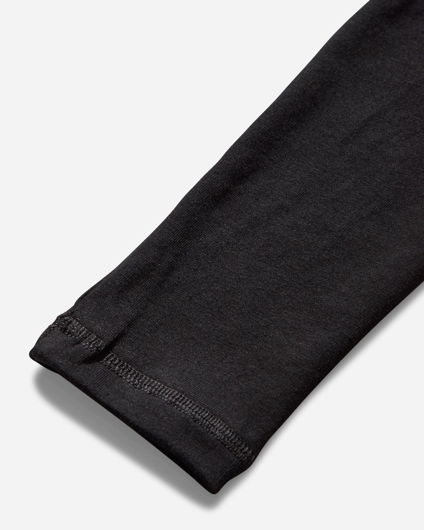 Ottolinger Wmns Furry Fitted Polo Longsleeve Jet Black T-Shirts Longsleeve 11510471501 BLK