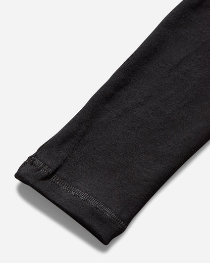 Ottolinger Wmns Furry Fitted Polo Longsleeve Jet Black T-Shirts Longsleeve 11510471501 BLK