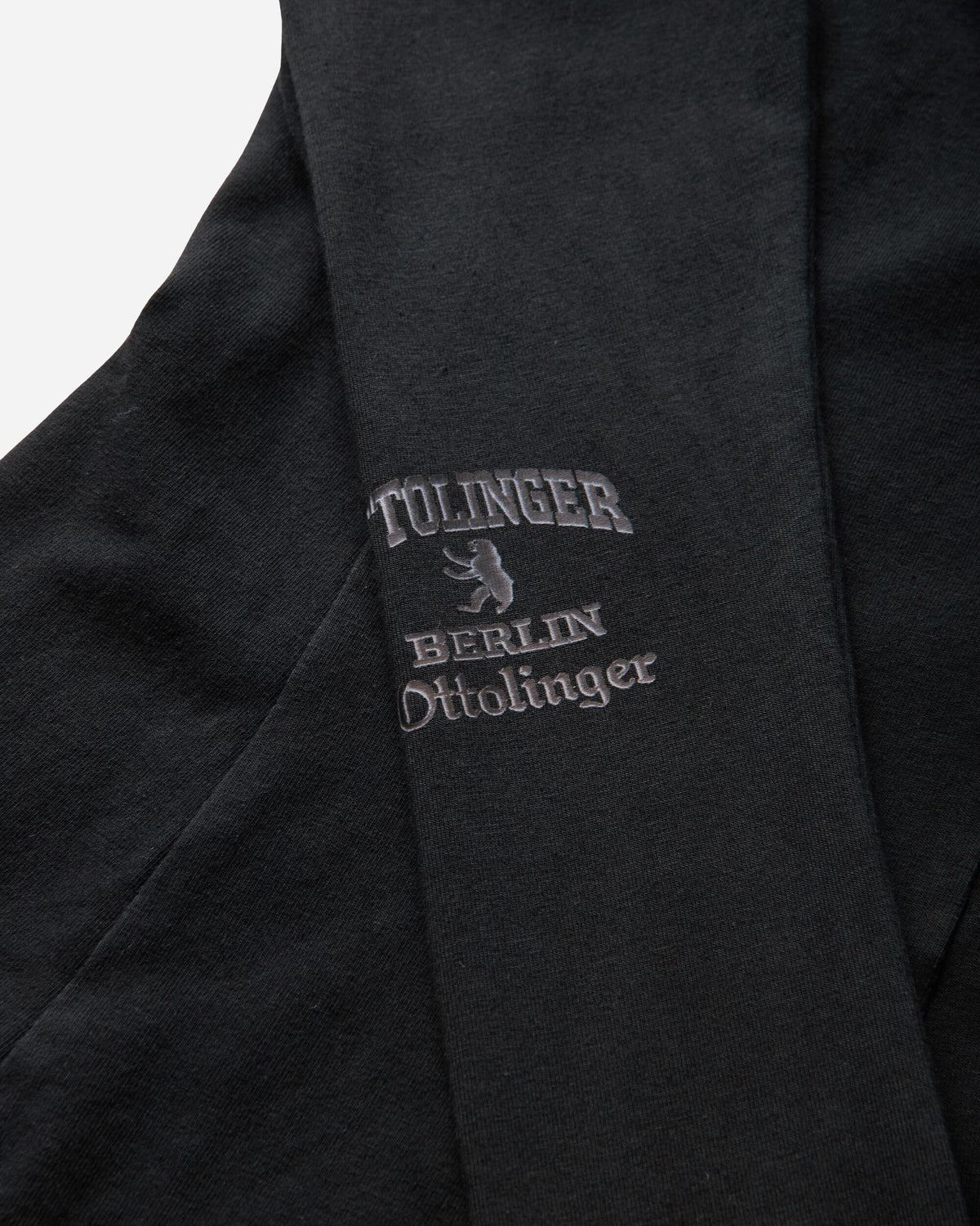 Ottolinger Wmns Split Racerback Rib Longsleeve Washed Black T-Shirts Longsleeve 115-110515-01 BLK
