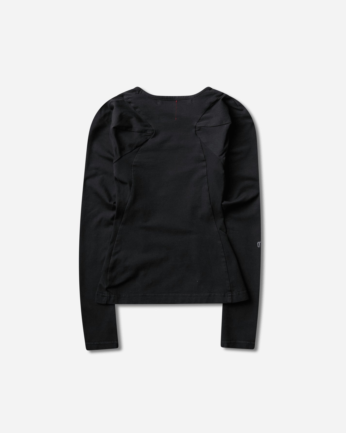 Ottolinger Wmns Split Racerback Rib Longsleeve Washed Black T-Shirts Longsleeve 115-110515-01 BLK