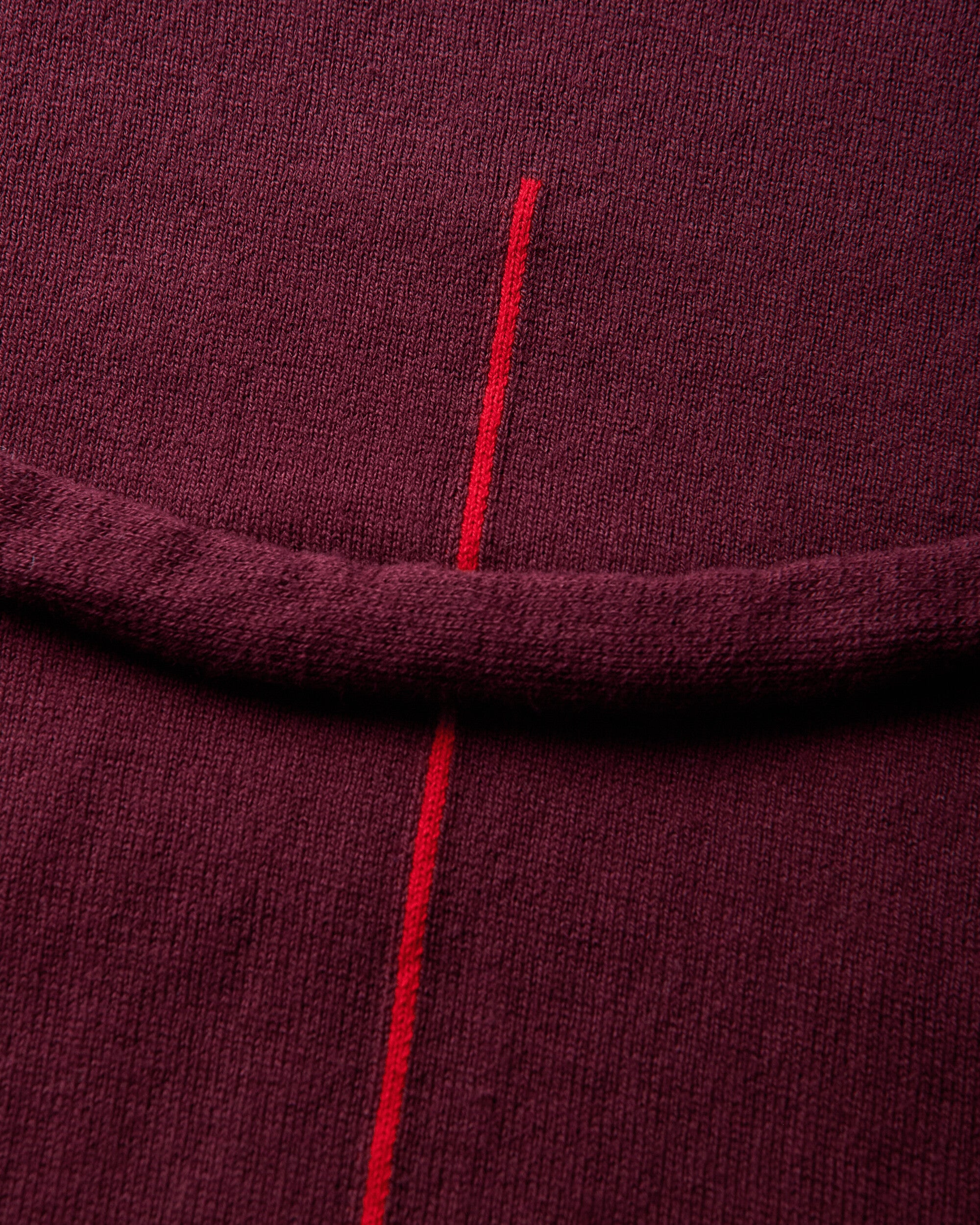 Ottolinger Wmns Team Otto Jacquard Longsleeve Sporty Polo T-Shirts Polo 107-110707-02 REDBLU