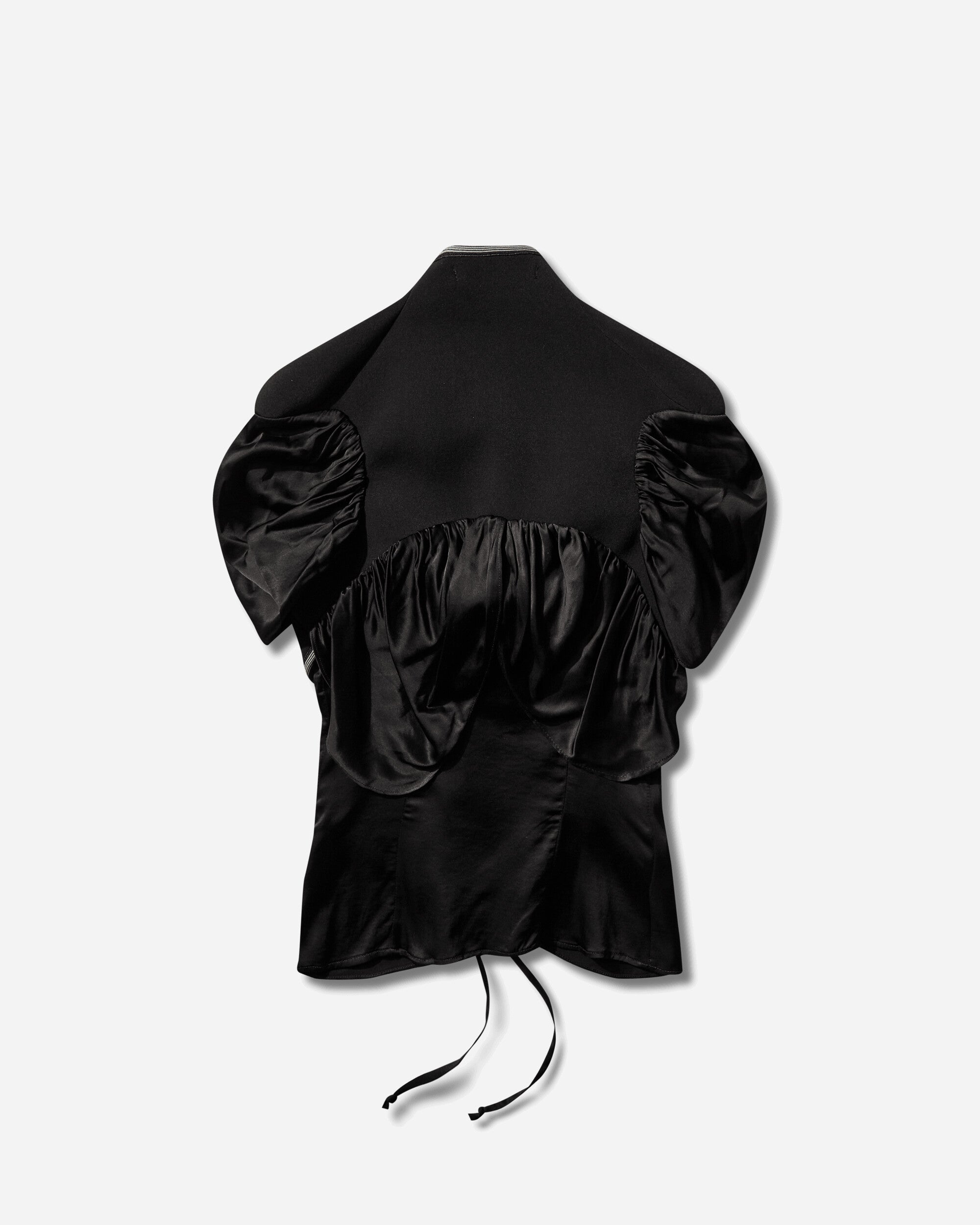 Ottolinger Open Heart Top Black Black T-Shirts Shortsleeve 111-109511-02 BLK