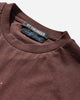 Ottolinger Wmns Deconstructed Boxy T-Shirt Dark Brown Wash  T-Shirts Shortsleeve 11510241505 BRW 