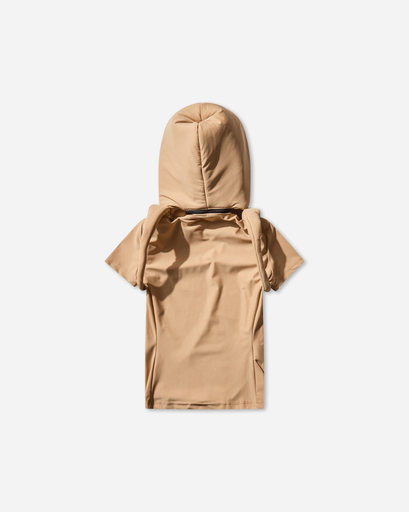 Ottolinger Wmns Padded Hood T-Shirt Nude Bai T-Shirts Shortsleeve 10210670402 1