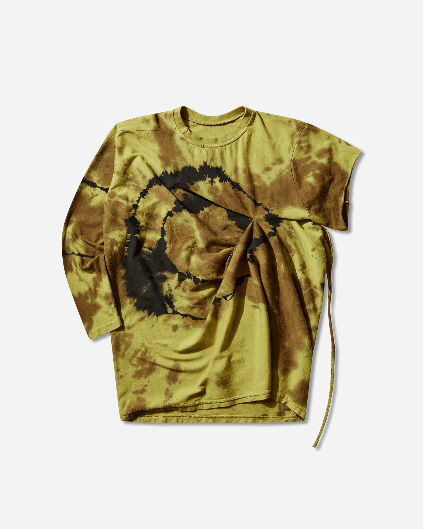 Ottolinger Wmns Shifted Sleeve Top Tie Dye T-Shirts Shortsleeve 115-108215-02 MUL