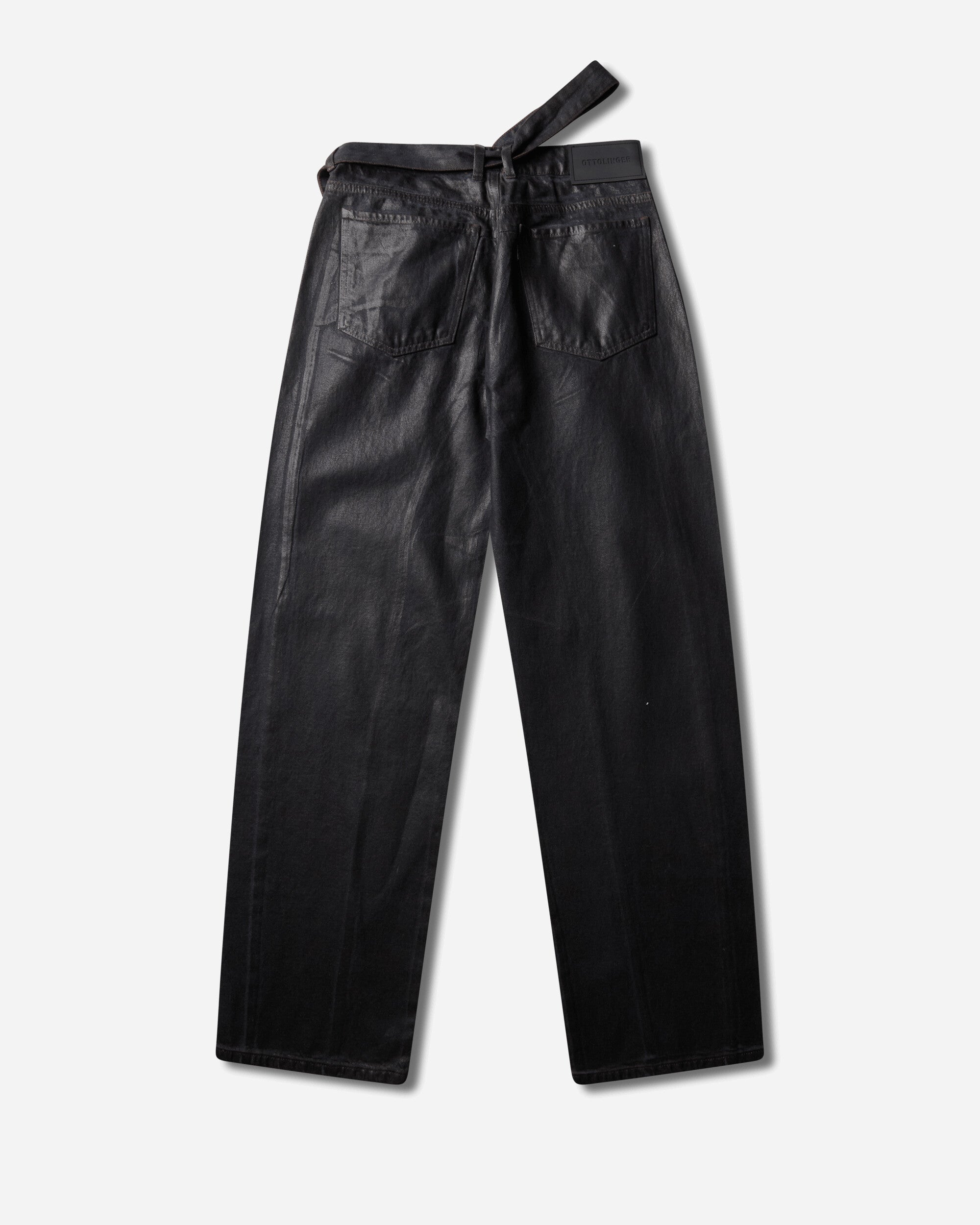 Ottolinger Wmns Glazed Baggy Jeans Brown Overdye Pants Trousers 117-203817-04 BRW