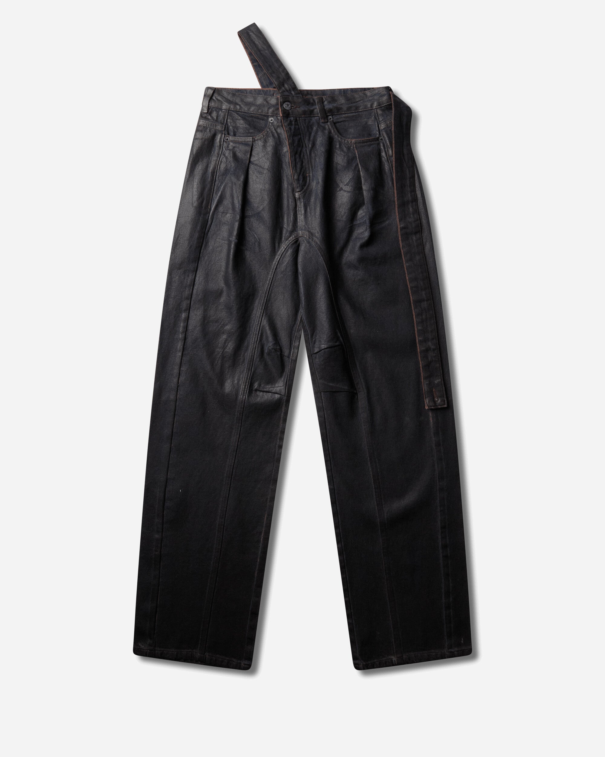Ottolinger Wmns Glazed Baggy Jeans Brown Overdye Pants Trousers 117-203817-04 BRW