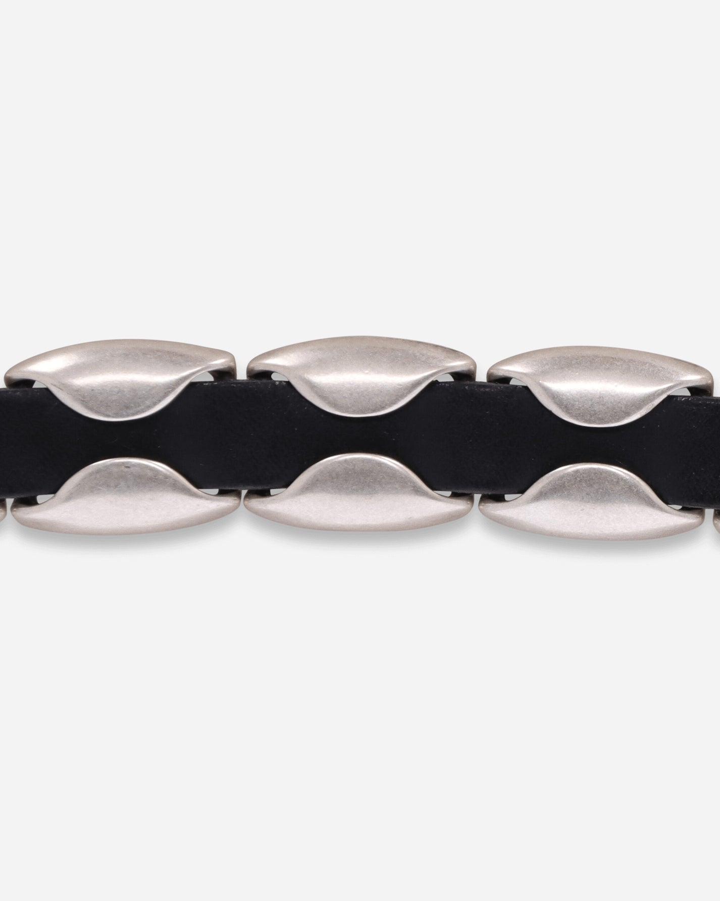 Our Legacy Billow Belt Oily Black Leather Belts Belt A2268BOI 001